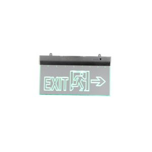 Acrylic rechargeable emergency led exit sign Board