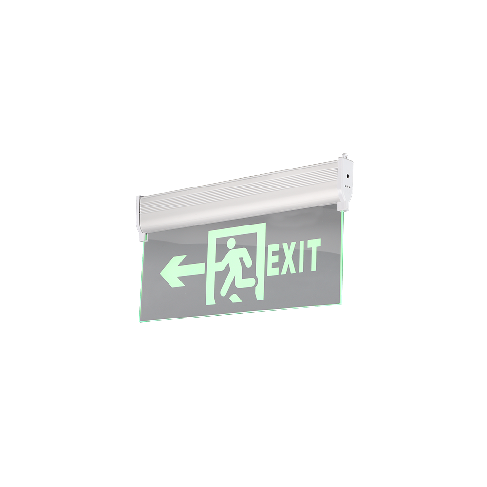 EXIT and emergency lighting led emergency exit light with battery backup led exit sign