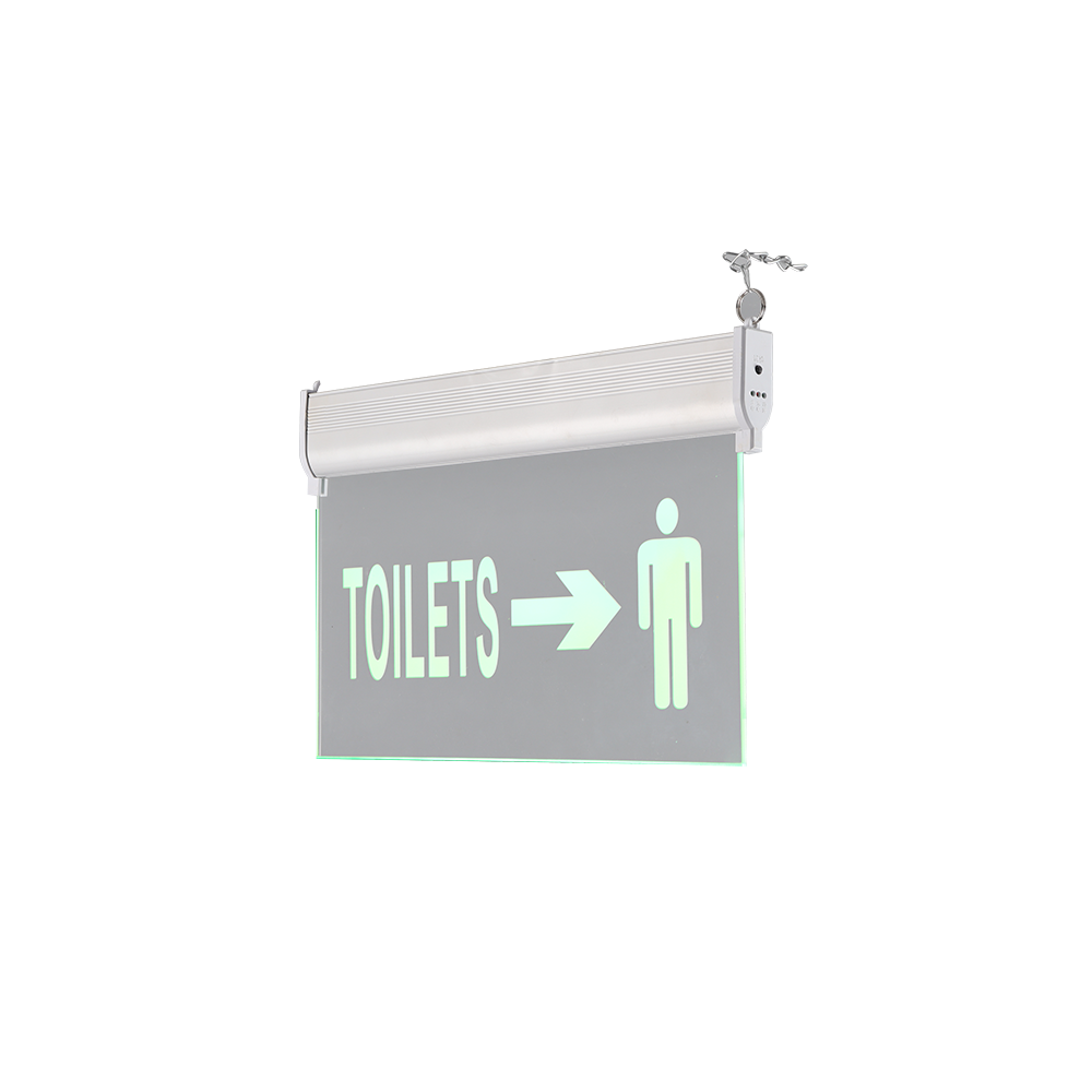 EXIT and emergency lighting led emergency exit light with battery backup led exit sign