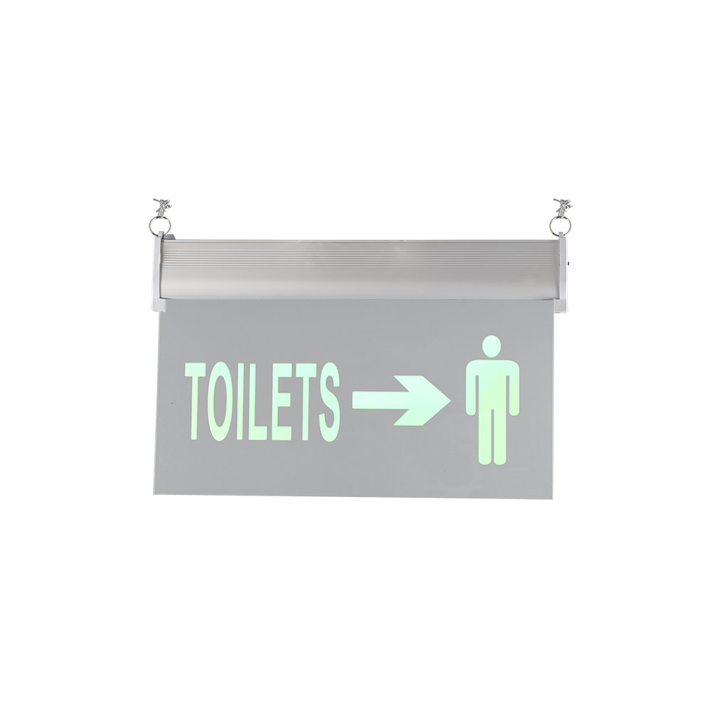 battery operated led emerengcy exit sign