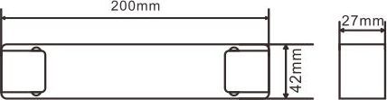 CE ROHS approve 40W Emergency Power Supply  Backup LED Light Drivers For Led Lighting