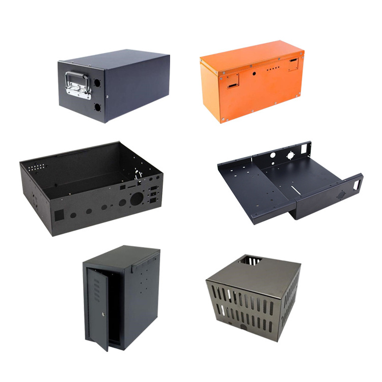 Custom Sheet Metal Fabrication Enclosures Chassis Stainless Steel Sheet Metal Enclosures Box Electrical Aluminum Enclosure