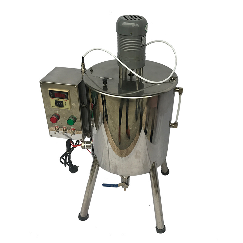 15l Liquid Stirring Vessel Detergent Blender Stainless Steel Lipstick Lip Balm Making Machine Heating Mixing Filling Machine