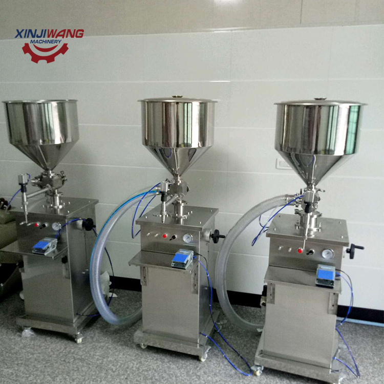 Semi Automatic Vertical Piston Small Water Tube Syringe Spouted Pouch Toothpaste Filling Machine