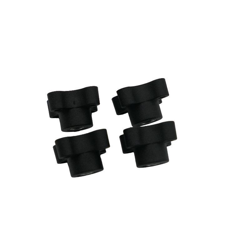 Available In Different Materials Brass Insert Plastic Pull Knobs Plastic Handle Knob With Lock