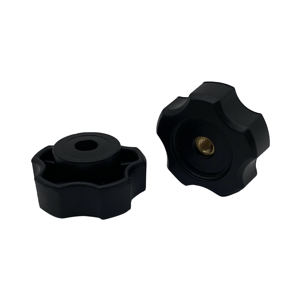 T Head Hand Grip Plastic Thumb Screws Knob M6 M8 M10 Cheap Price Carbon Steel Small Plastic Knob