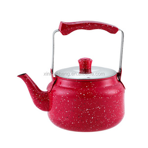 Hot sale spray paint Tea Kettle camping tea pot 1.0L 1.5L 2.0L Stainless Steel korean Teapot