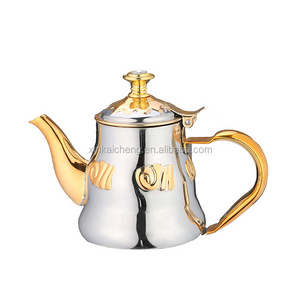 High Quality Classic Stainless Steel Electric Kettle Eco-Friendly Drinkware for Tea and Coffee Home Travel Metal Tea Sets