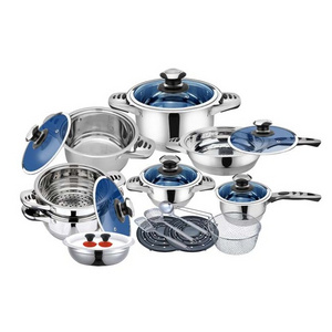 Hot Sale Hight Quality Induction Pot and  Kitchen Stainless Steel cookware set