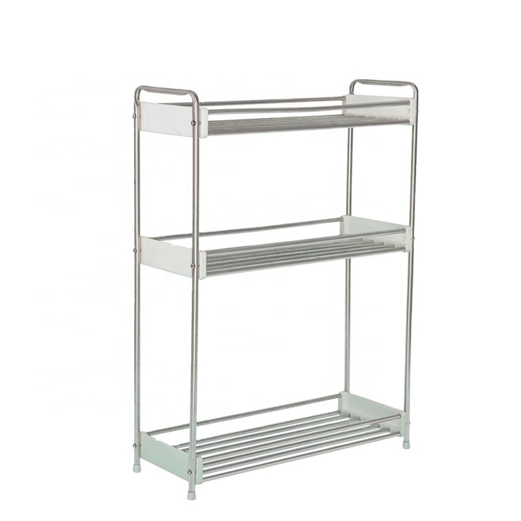 Stainless Steel Bathroom Corner Shower Shelf In Stock White Bathroom Organizer Rack Shelf