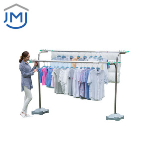 2021 Easy Installation Hanger Stand For Clothes OEM Custom Cloth Hanger Stand