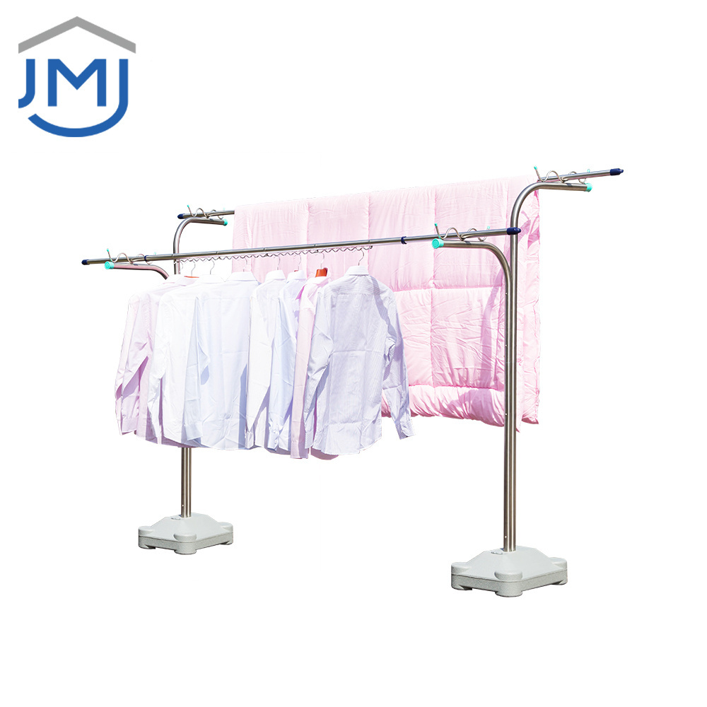 2021 Easy Installation Hanger Stand For Clothes OEM Custom Cloth Hanger Stand