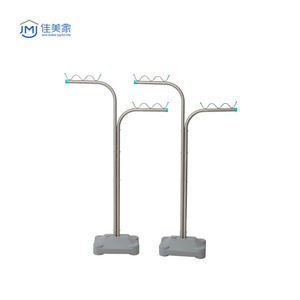 Simple Design Steel Wholesale Retractable Double Pole Clothes Drying Hanger Rack