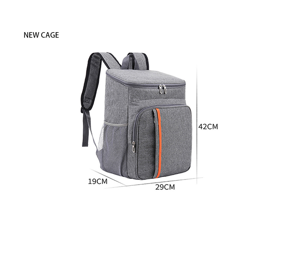 2023 Cooler Bag Picnic Thermal Food Delivery Backpack Waterproof Lunch Camping Rucksack Ice Refrigerator Insulated Pack Knapsack