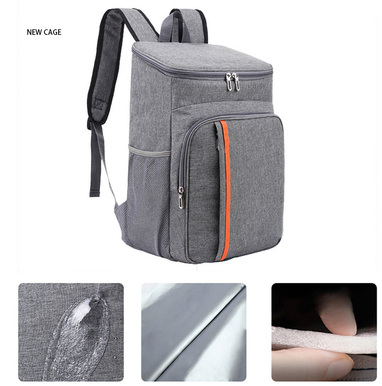 2023 Cooler Bag Picnic Thermal Food Delivery Backpack Waterproof Lunch Camping Rucksack Ice Refrigerator Insulated Pack Knapsack