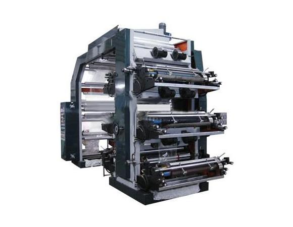 6 color non woven flexo bag printing machine