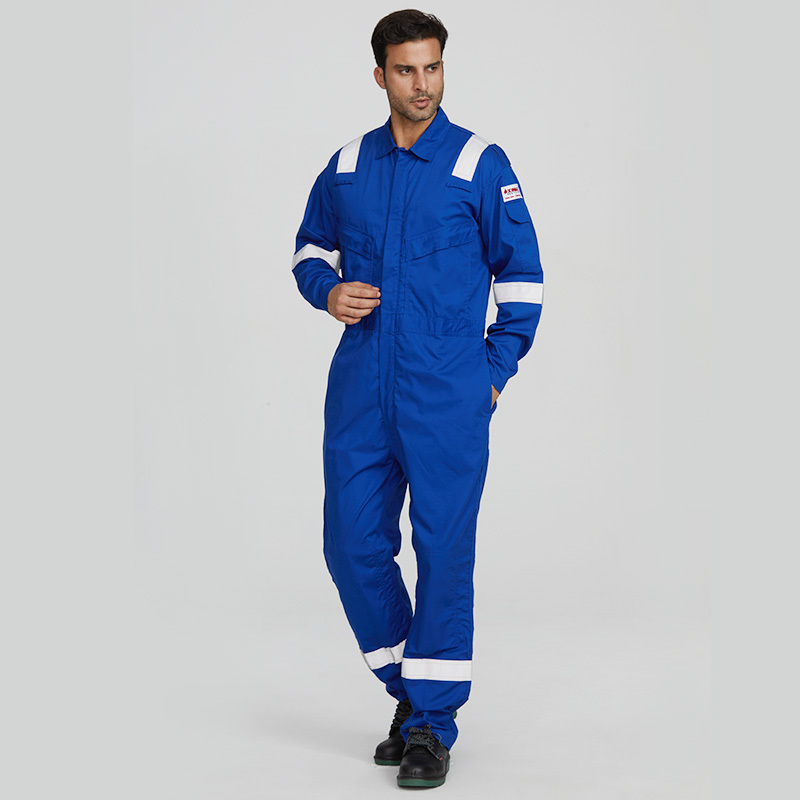 industrial electrical safety suit workwear uniform Fire Resistant Construction PPE Clothing fr coveralls flame retardant