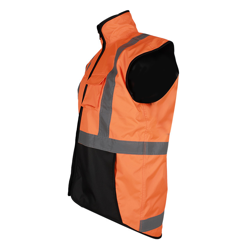 Safety Vest Reflective for Men Safety Vests with Pockets Heavy Duty High Visibility Construction Work Vest