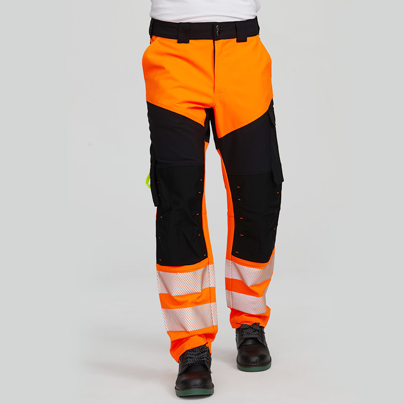 Customized Safety Construction Trousers Workwear Pants Multi Pockets Men's Work Cargo Pants