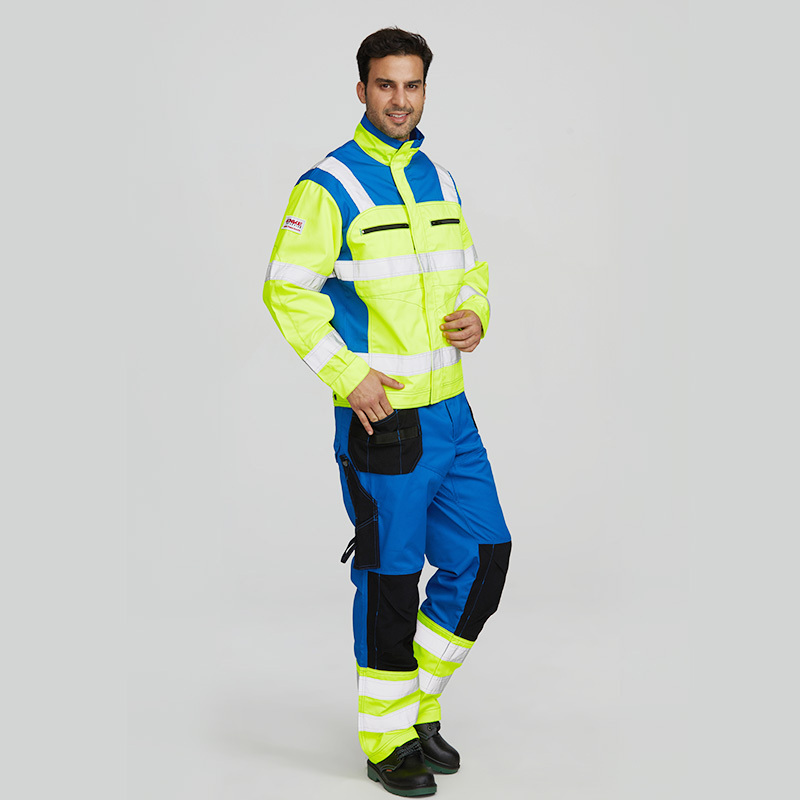 XinKe hi vis reflective safety jacket safety workwear high-visibility clothing