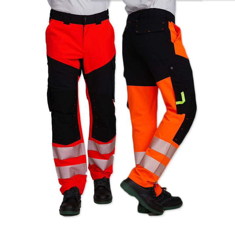 Customized Safety Construction Trousers Workwear Pants Multi Pockets Men's Work Cargo Pants