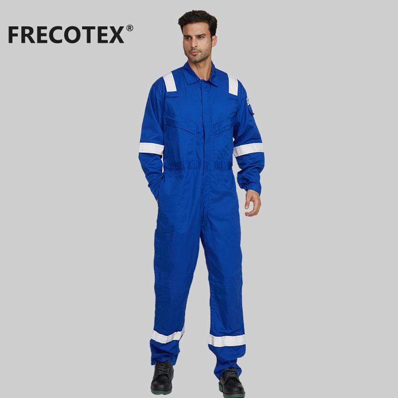 FRECOTEX Wholesale industrial safety Fire Resistant Flame Retardant Construction PPE Clothing