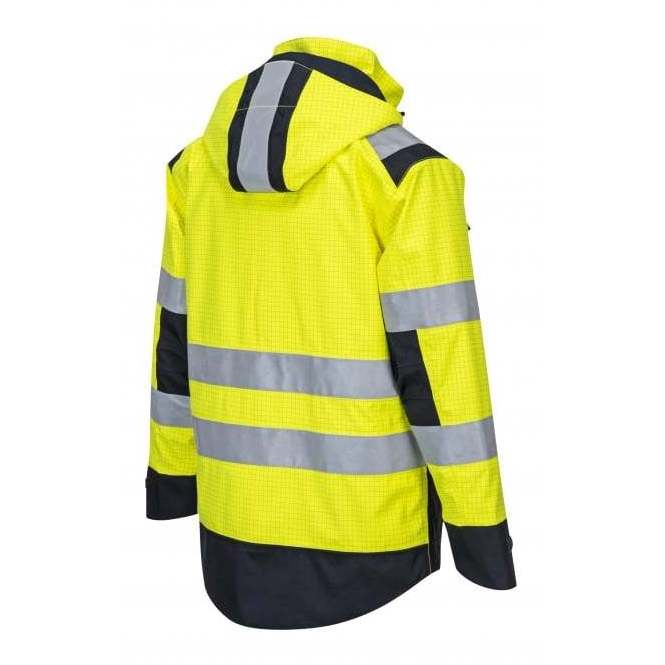 high visibility work wear uniform reflective safety winter construction waterproof men work jackets