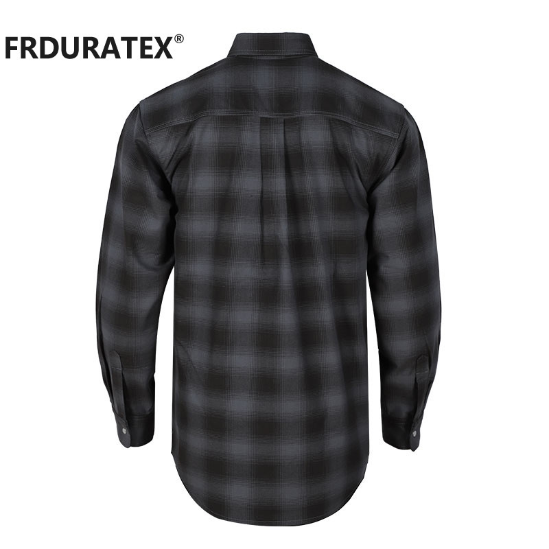 FRNATURTEX Custom flame resistant shirtflame resistant shirt Clothing Fire Resistant FR Cotton Work plaid shirt