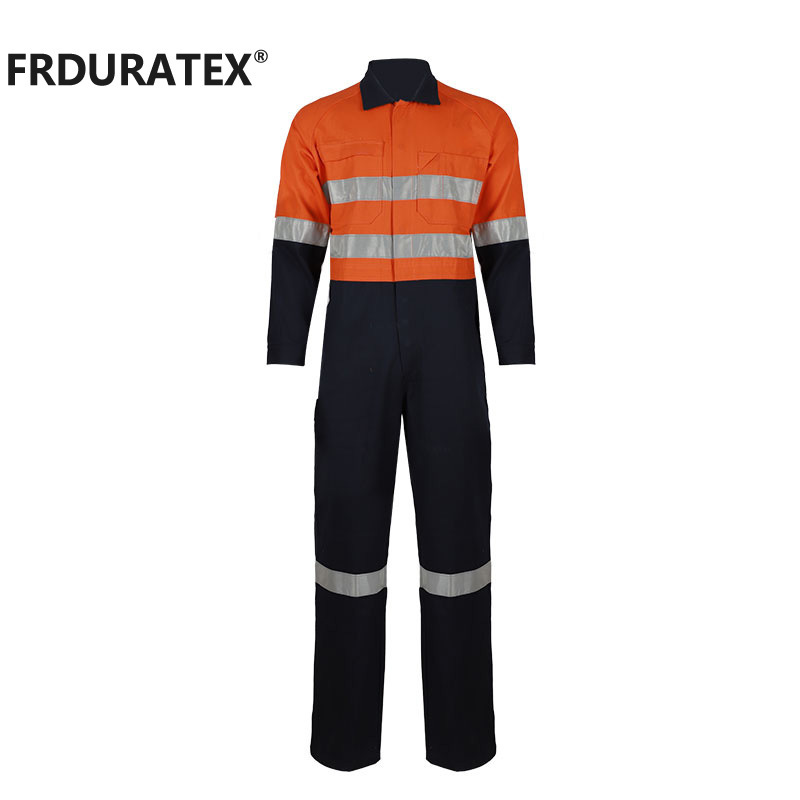 FRDURATEX Custom australia coal mine blue wear fireproof working suit rough boiler suit overall workwear