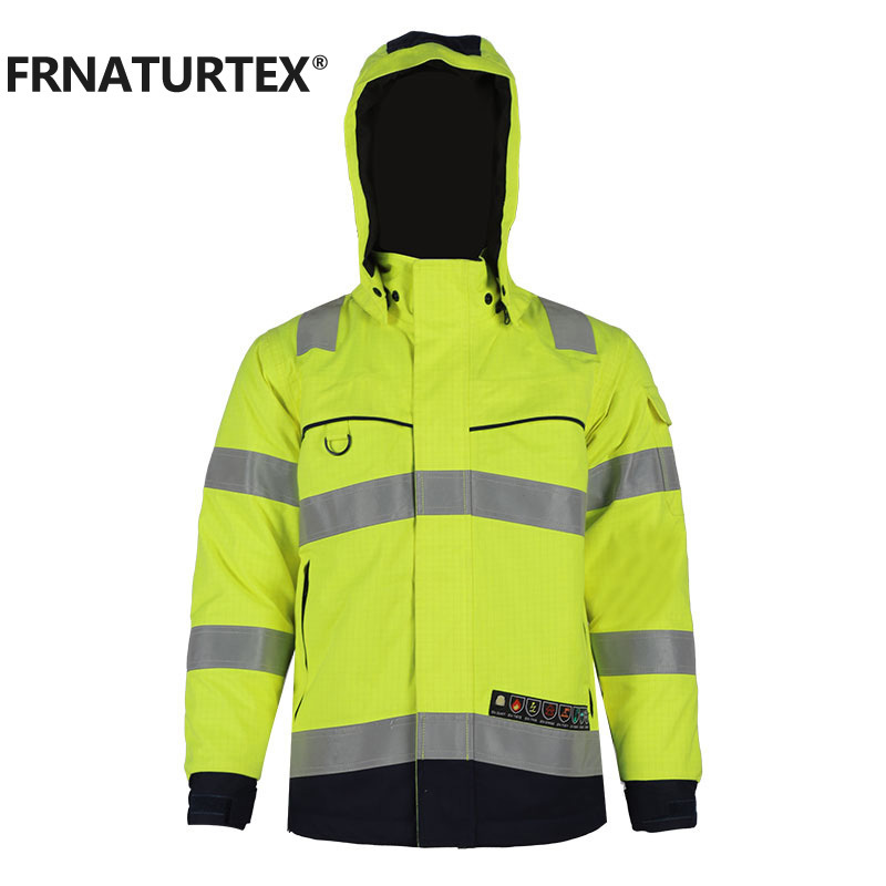 FRNATURTEX safety welding work clothing electrician overall hi vis flame retardant FR Workwear