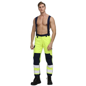 safety work flame resistant pants workers overall welder uniforms workwear men's work pants