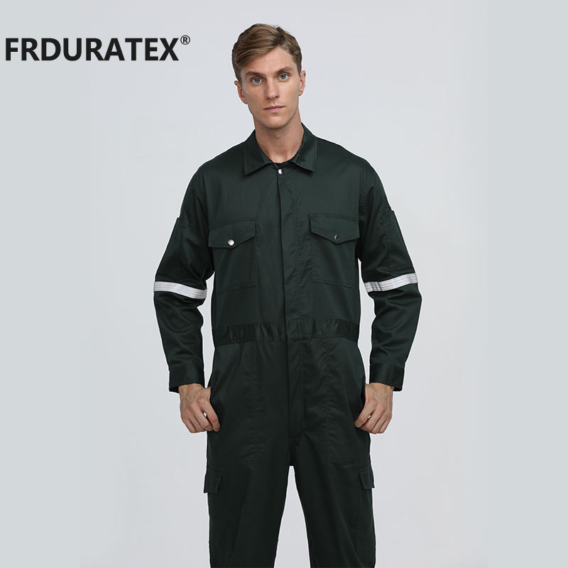 Safety Mechanics Coveralls Outdoor Fire Retardant Clothing Worker Suit Mens Overalls Industrial Uniform Coveralls