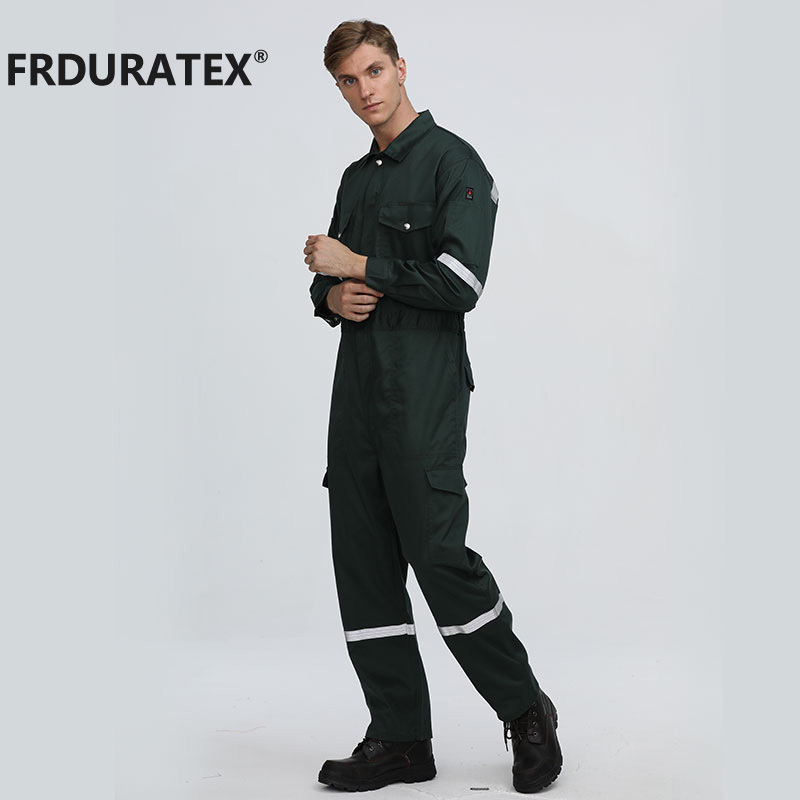 Safety Mechanics Coveralls Outdoor Fire Retardant Clothing Worker Suit Mens Overalls Industrial Uniform Coveralls