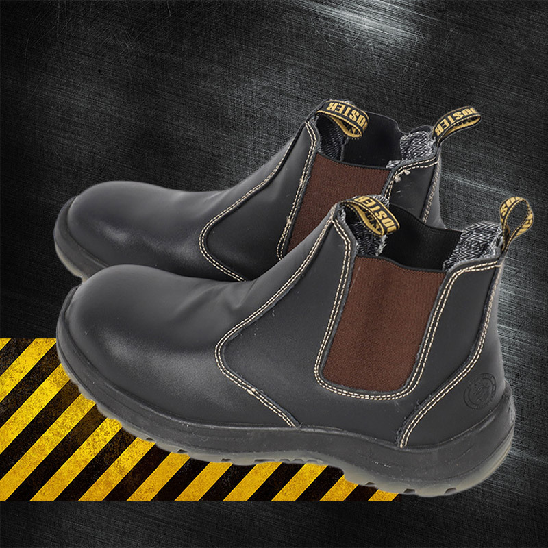 Safety Slip Resistant Industrial Construction Men Work Boots