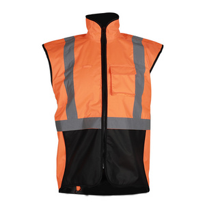 Safety Vest Reflective for Men Safety Vests with Pockets Heavy Duty High Visibility Construction Work Vest