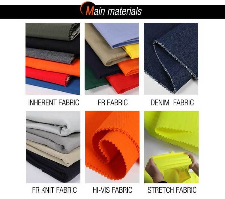 Factory Flame Retardant Fabric Multi functional Satin Weave 100% Cotton Anti-static Fabric