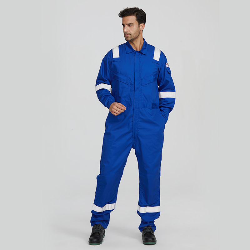 industrial electrical safety suit workwear uniform Fire Resistant Construction PPE Clothing fr coveralls flame retardant