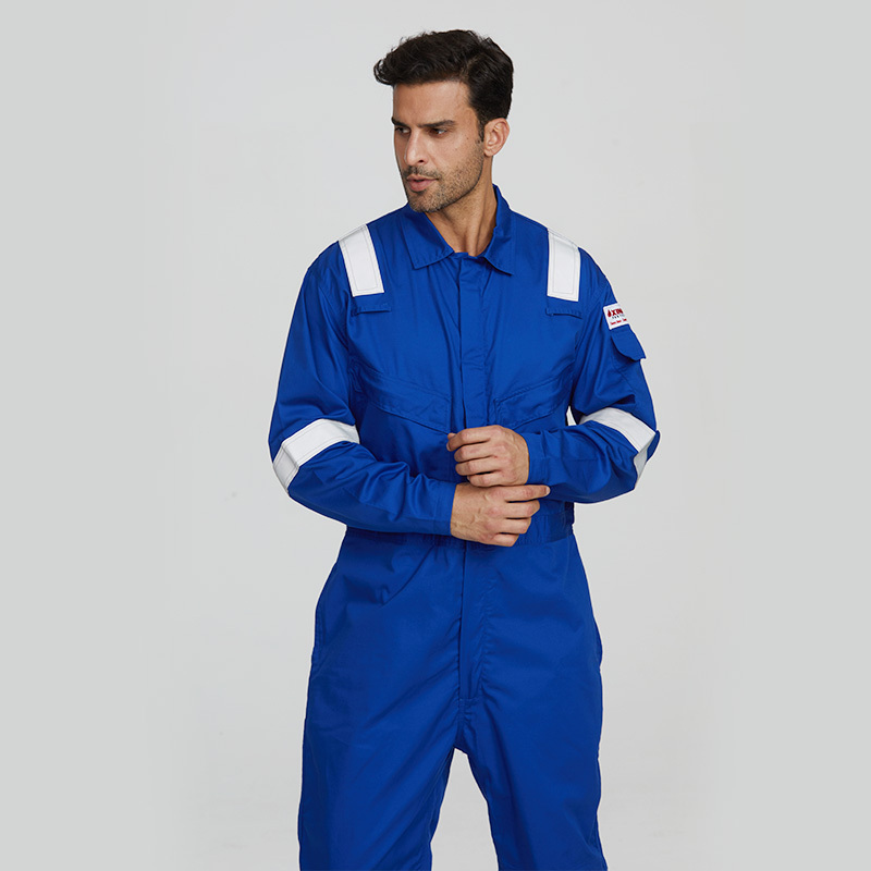 safety engineer flame retardant clothes construction uniform flame retardant workwear men working fire resistant coveralls