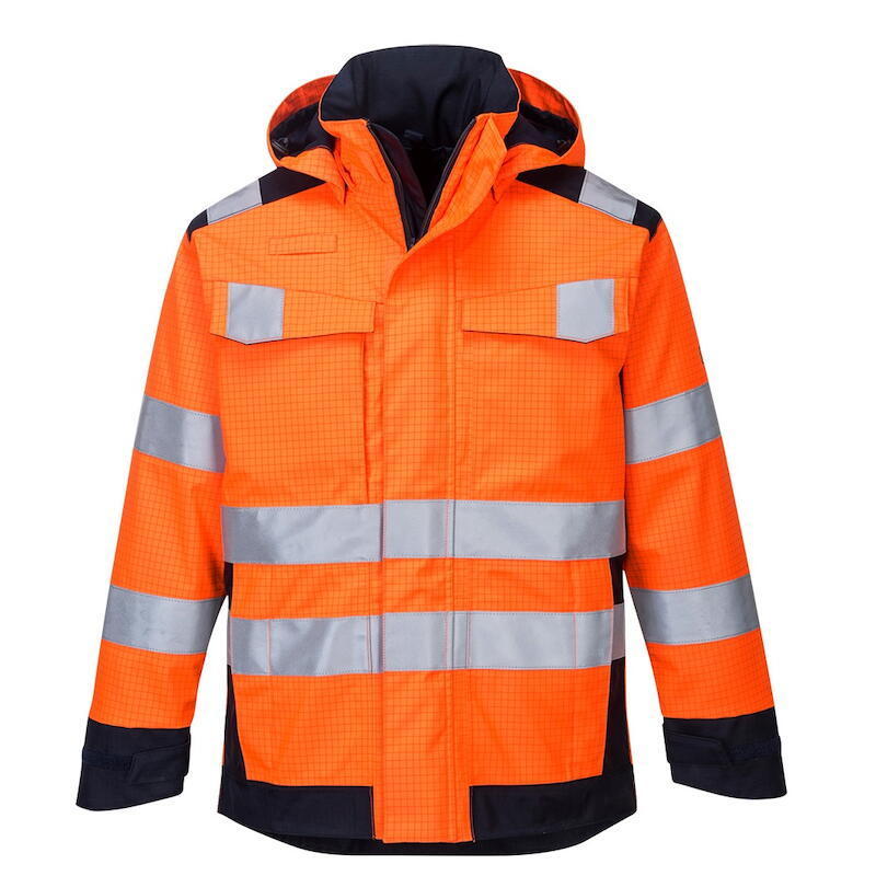 high visibility work wear uniform reflective safety winter construction waterproof men work jackets