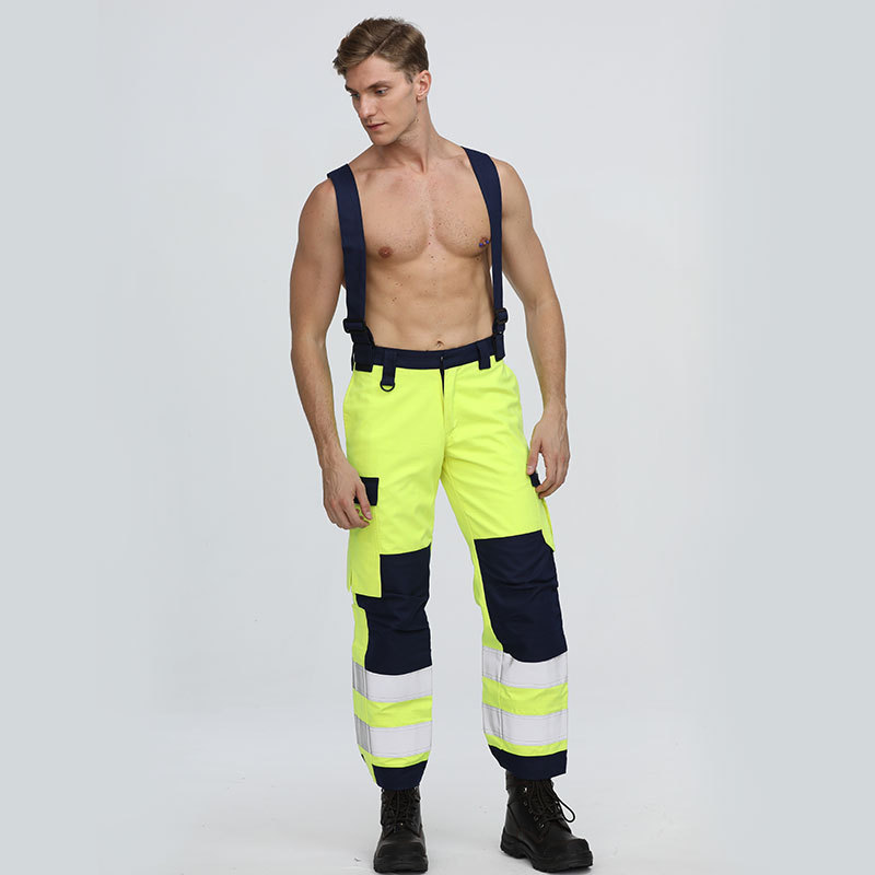 safety work flame resistant pants workers overall welder uniforms workwear men's work pants