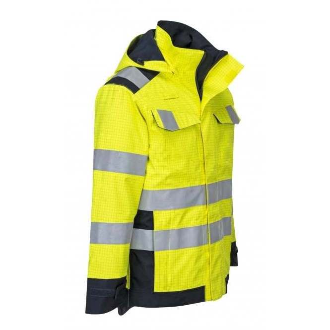 high visibility work wear uniform reflective safety winter construction waterproof men work jackets