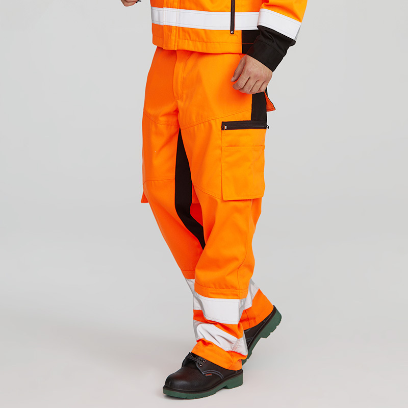 Customized Safety Construction Trousers Workwear Pants Multi Pockets Men's Work Cargo Pants