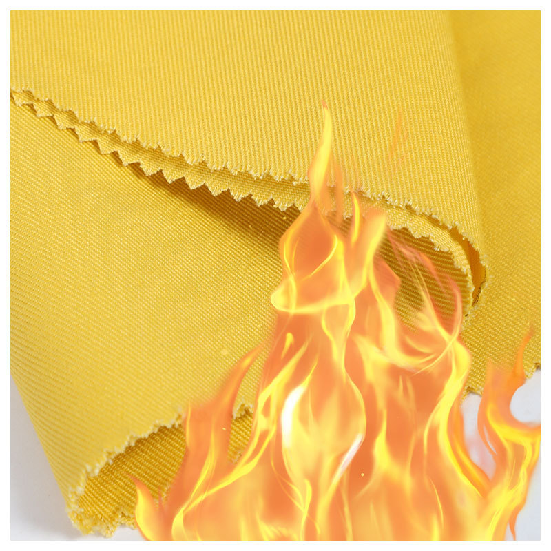 Factory Flame Retardant Fabric Multi functional Satin Weave 100% Cotton Anti-static Fabric