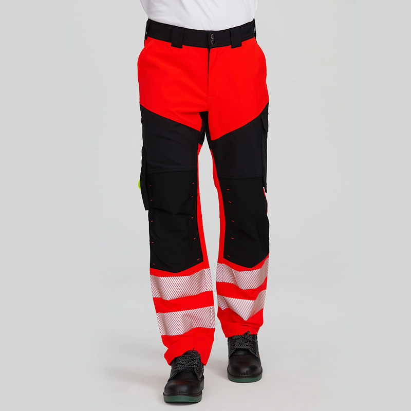 Customized Safety Construction Trousers Workwear Pants Multi Pockets Men's Work Cargo Pants