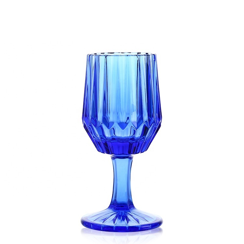 2019 Hot Selling Medieval Colored Wine Glass Water Goblets