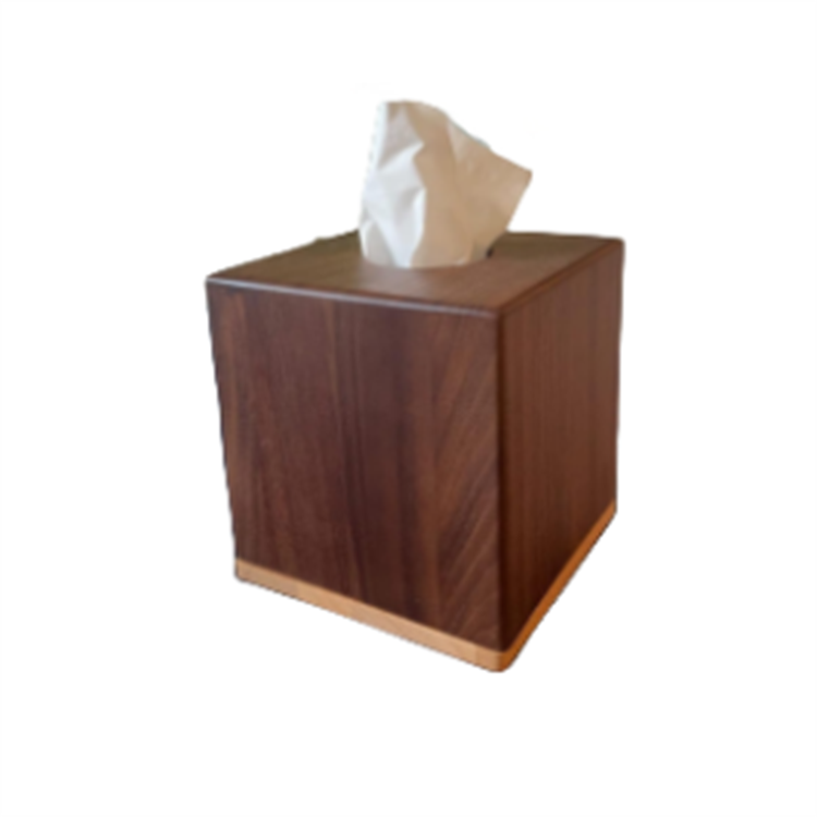 Tissue Box Cover Decorative Facial Tissue Holder Napkin Dispenser Bathroom And Home Decoration Square Wooden Tissue Storage