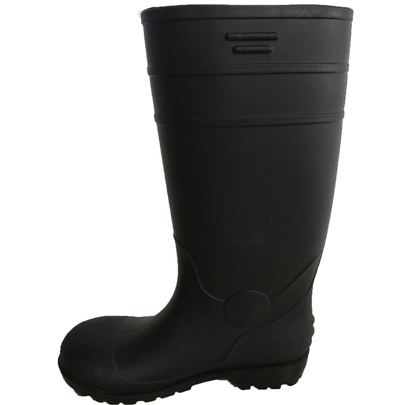 2020 new style S5 Wholesale fashion non-slip pvc rain boots  steel toe construction  boots for men