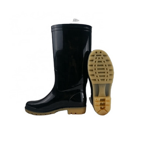 2020 Welly stockist black mens hunting boots waterproof boots knee high shoes without steel toe