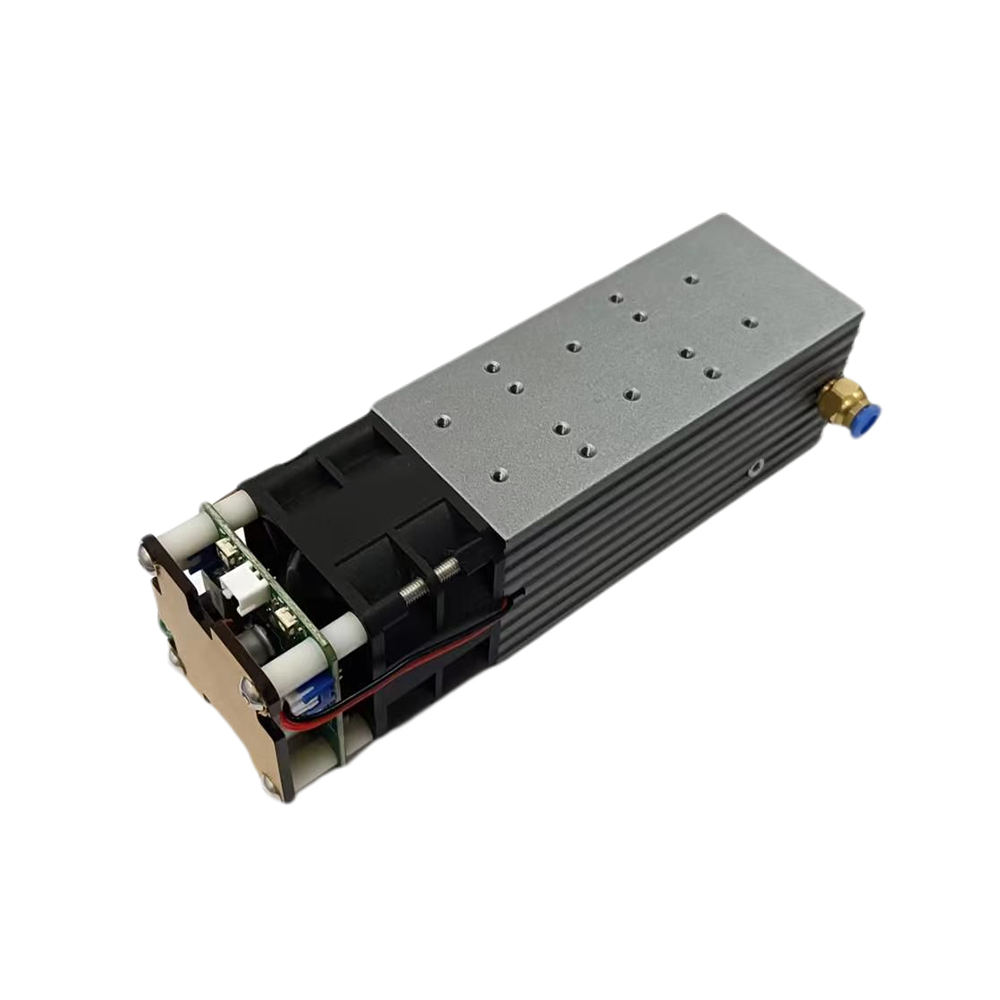 450nm High Power 80W Fixed Focal Fast Engraving Laser Head 20W Multi Function Laser Module CNC