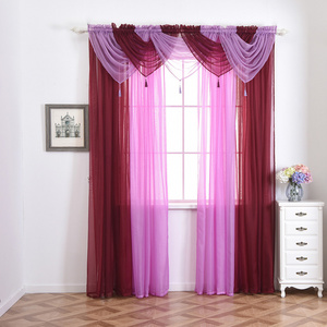 Voile Curtain Swags All Colors Pelmet Valance Net Curtains Voile Swag Living Home Decor Living Room Curtains